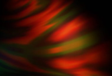 Koyu Turuncu vektör renkli bulanık arkaplan.