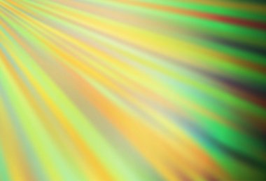 Açık Yeşil, tekrarlanan çubuklu sarı vektör şablonu.