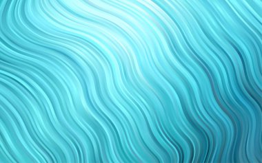 Farklı şekil ve renklerdeki bulanık dalgalı çizgiler. Gradyanı olan belirsiz soyut bir illüstrasyon.