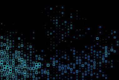 Kare biçiminde koyu mavi vektör deseni.