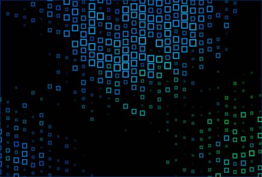 Koyu mavi, dikdörtgen biçiminde yeşil vektör dokusu.