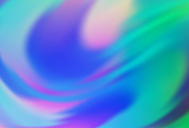 Açık Çokrenkli, Gökkuşağı vektörü bulanık desen.