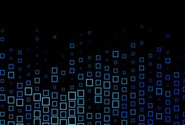 Kare biçiminde koyu mavi vektör deseni.