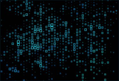 soyut vektör geometrik duvar kağıdı farklı şekiller ve renkler
