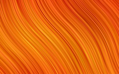 Farklı şekil ve renklerdeki bulanık dalgalı çizgiler. Gradyanı olan belirsiz soyut bir illüstrasyon.