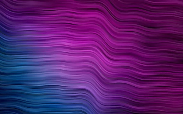 Lignes Ondulées Floues Différentes Formes Couleurs Une Vague Illustration Abstraite — Image vectorielle