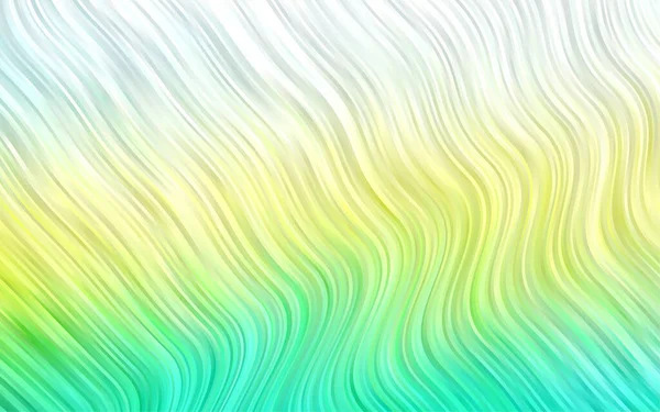 Lignes Ondulées Floues Différentes Formes Couleurs Une Vague Illustration Abstraite — Image vectorielle