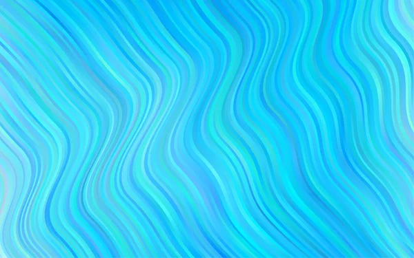 Lignes Ondulées Floues Différentes Formes Couleurs Une Vague Illustration Abstraite — Image vectorielle