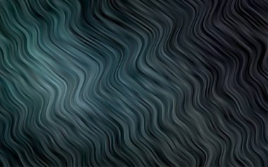 Farklı şekil ve renklerdeki bulanık dalgalı çizgiler. Gradyanı olan belirsiz soyut bir illüstrasyon.