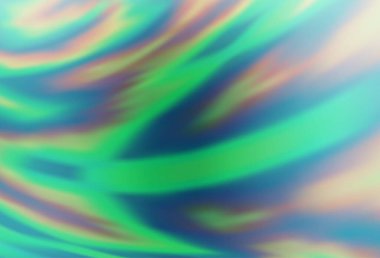 Açık Mavi, Yeşil vektör renkli arkaplan.