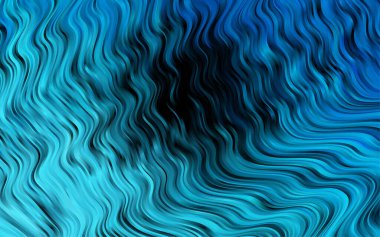 Mavi dalgalı soyut arkaplan