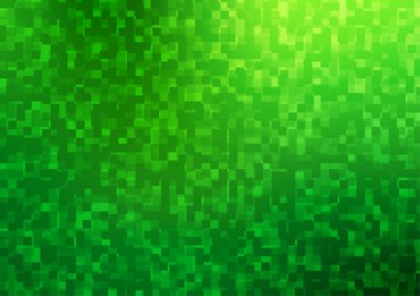 Açık Yeşil vektör kapağı çokgen biçiminde.