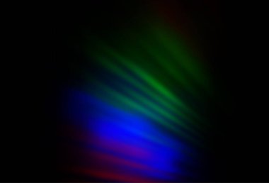 Düz çizgileri olan koyu renkli, gökkuşağı vektör arkaplanı.