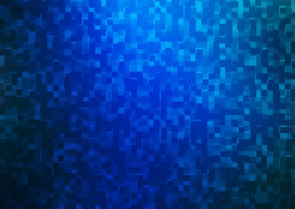 Modèle Vectoriel Bleu Clair Avec Cristaux Rectangles — Image vectorielle