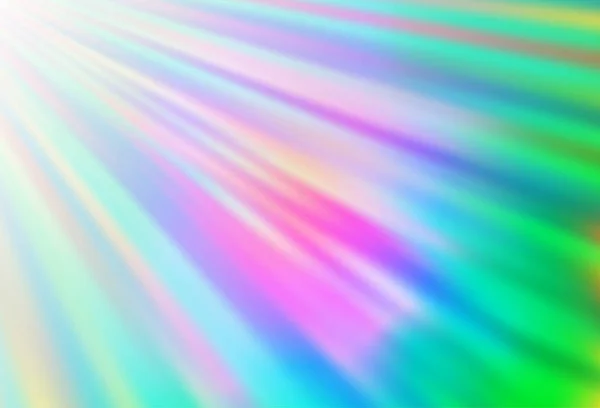 Multicolor Claro Textura Del Vector Del Arco Iris Con Líneas — Vector de stock