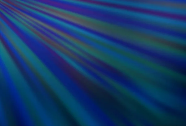 Векторная Текстура Темно Синего Цвета Цветными Линиями — стоковый вектор