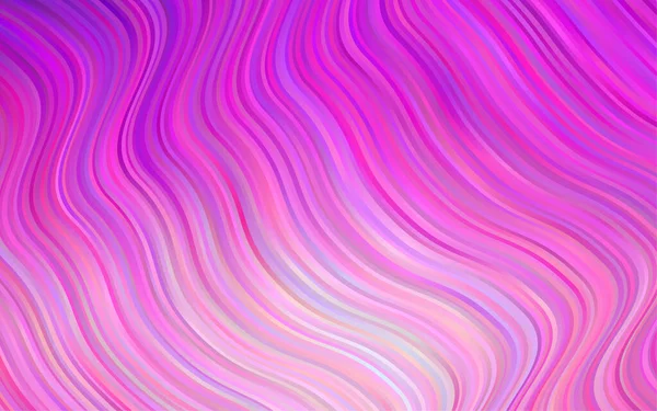 Lignes Ondulées Floues Différentes Formes Couleurs Une Vague Illustration Abstraite — Image vectorielle