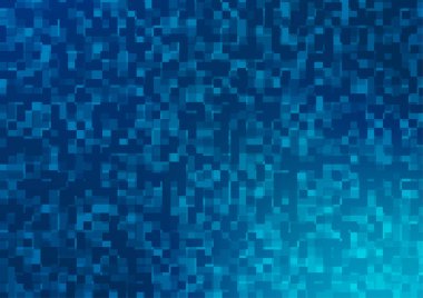 Çokgen biçiminde hafif BLUE vektör kapağı.