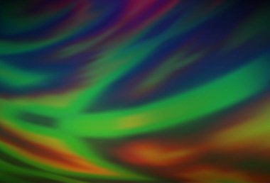 Koyu renk, Gökkuşağı vektörü bulanık ve renkli desen.