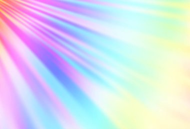 Dar çizgileri olan Açık Çokrenkli, Gökkuşağı vektör deseni.