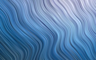 Farklı şekil ve renklerdeki bulanık dalgalı çizgiler. Gradyanı olan belirsiz soyut bir illüstrasyon.