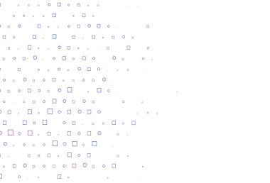 Noktalı, noktalı, küplü hafif Mavili vektör arkaplanı.