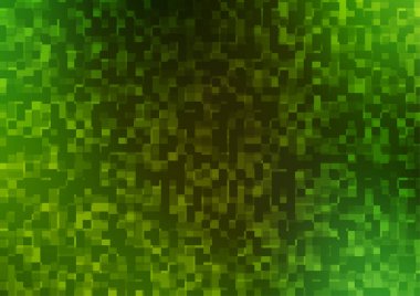 Açık yeşil, dikdörtgenli sarı vektör arkaplanı.