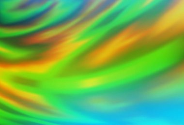 Koyu mavi, sarı vektör soyut bulanık arkaplan.