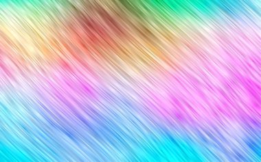 Farklı şekil ve renklerdeki bulanık dalgalı çizgiler. Gradyanı olan belirsiz soyut bir illüstrasyon.