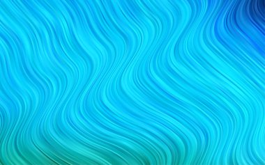 Farklı şekil ve renklerdeki bulanık dalgalı çizgiler. Gradyanı olan belirsiz soyut bir illüstrasyon.