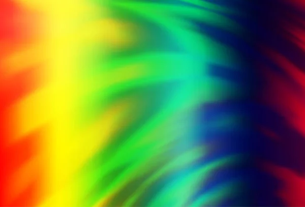 ライトマルチカラー レインボーベクトルカラフルなブラー背景 — ストックベクタ