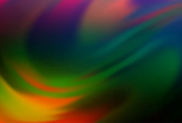 彩虹矢量光滑的抽象布局 — 图库矢量图片
