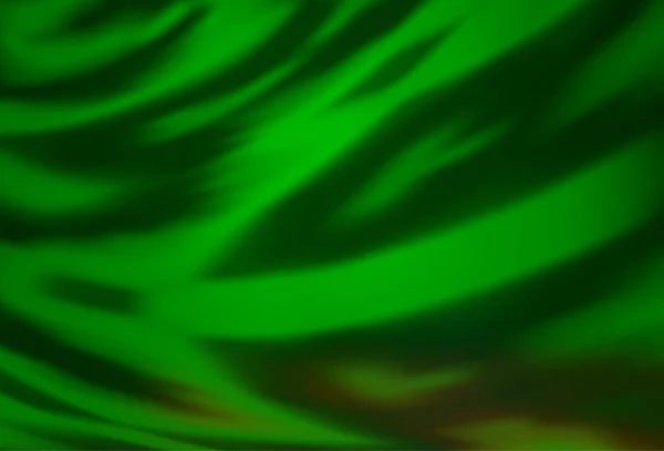 Светло Зеленый Вектор Размытый Яркий Шаблон — стоковый вектор