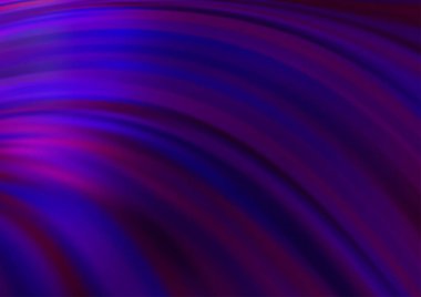 Bükülmüş kurdeleli vektör şablonu. Bulanık çizgilerden oluşan parlak çizimler. Reklamınız, broşürleriniz, broşürleriniz için yeni bir doku.