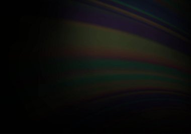 Bükülmüş kurdeleli vektör şablonu. Bulanık çizgilerden oluşan parlak çizimler. Reklamınız, broşürleriniz, broşürleriniz için yeni bir doku.