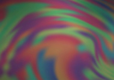 Bükülmüş kurdeleli vektör şablonu. Bulanık çizgilerden oluşan parlak çizimler. Reklamınız, broşürleriniz, broşürleriniz için yeni bir doku.