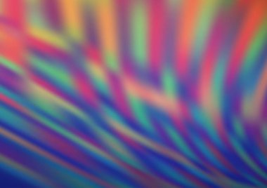 Bükülmüş kurdeleli vektör şablonu. Bulanık çizgilerden oluşan parlak çizimler. Reklamınız, broşürleriniz, broşürleriniz için yeni bir doku.