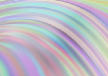 Bükülmüş kurdeleli vektör şablonu. Bulanık çizgilerden oluşan parlak çizimler. Reklamınız, broşürleriniz, broşürleriniz için yeni bir doku.