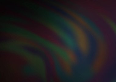 Bükülmüş kurdeleli vektör şablonu. Bulanık çizgilerden oluşan parlak çizimler. Reklamınız, broşürleriniz, broşürleriniz için yeni bir doku.