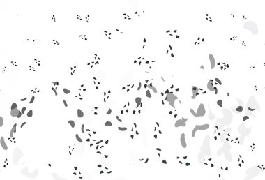 Karmaşık şekilli açık siyah vektör deseni. Rastgele şekillerle soyut tarzda dekoratif tasarım. Kartvizitiniz için modern tasarım.