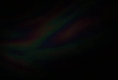 Bükülmüş kurdeleli vektör şablonu. Bulanık çizgilerden oluşan parlak çizimler. Reklamınız, broşürleriniz, broşürleriniz için yeni bir doku.