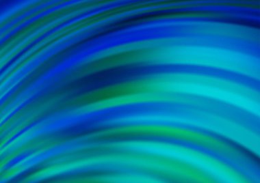 Bükülmüş kurdeleli vektör şablonu. Bulanık çizgilerden oluşan parlak çizimler. Reklamınız, broşürleriniz, broşürleriniz için yeni bir doku.