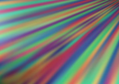 Bükülmüş kurdeleli vektör şablonu. Bulanık çizgilerden oluşan parlak çizimler. Reklamınız, broşürleriniz, broşürleriniz için yeni bir doku.