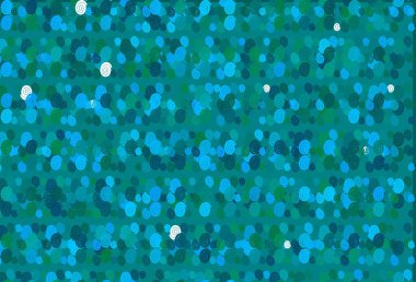 Açık mavi, eğri kurdeleli yeşil vektör şablonu. Soyut mermer tarzında, gradyanı olan renkli bir illüstrasyon. Web siteniz için mermer tasarımı.