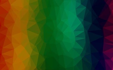 Çoklu renkli vektör üçgen mozaik dokusu