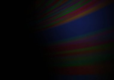 Bükülmüş kurdeleli vektör şablonu. Bulanık çizgilerden oluşan parlak çizimler. Reklamınız, broşürleriniz, broşürleriniz için yeni bir doku.