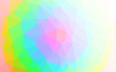 Çoklu renkli vektör üçgen mozaik dokusu