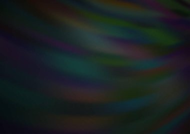 Bükülmüş kurdeleli vektör şablonu. Bulanık çizgilerden oluşan parlak çizimler. Reklamınız, broşürleriniz, broşürleriniz için yeni bir doku.