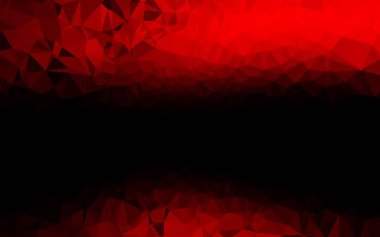 Açık Kırmızı Vektör Mozaik Doku.