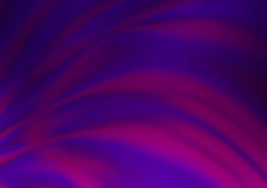 Bükülmüş kurdeleli vektör şablonu. Bulanık çizgilerden oluşan parlak çizimler. Reklamınız, broşürleriniz, broşürleriniz için yeni bir doku.